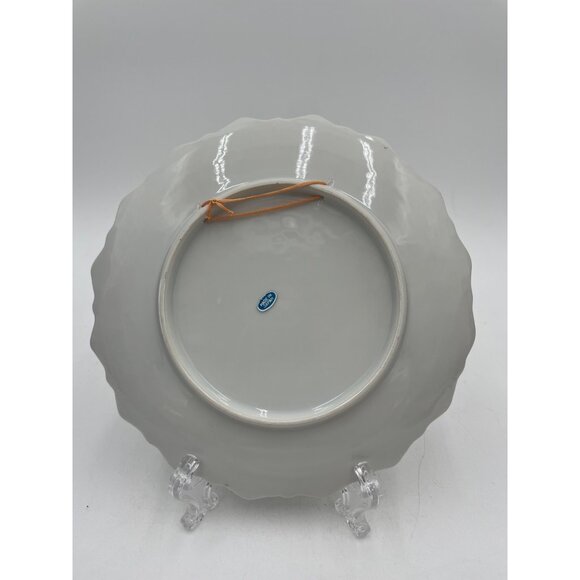 Decorative Friends Porcelain Plate Gold Trim Friendship Quote Floral Design - Picture 3 of 4